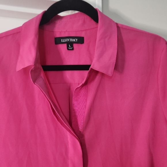 Ellen Tracy | Maternity Long Sleeve Blouse | Size L - Picture 3 of 5